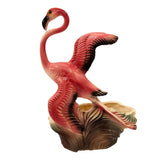 Mid-century Ceramic 515 Flying Pink  Flamingo Flower Tabletop Planter by Maddux