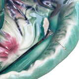 1956 Ceramic Flamingo Tropical Pond Indoor Planter by Lane & Company California