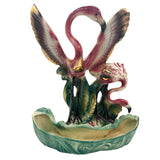 1956 Ceramic Flamingo Tropical Pond Indoor Planter by Lane & Company California