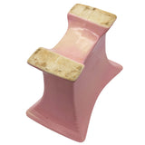 Mid-century Pink & Black California Pottery Modernist Indoor Planter Set