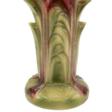 Early Art Deco California Pottery Ceramic Tropical  Flamingo Flower Vase