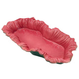 MCM Ceramic Flamingo Open Wing Figurine Set in Tropical Pond Tray by Maddux