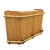 Paul T. Frankl Stacked Rattan Bar