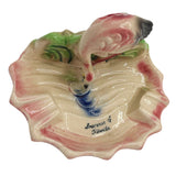 Rare 1948 "Soweru of Florida" Drinking Pink Flamingo Ceramic Ashtray