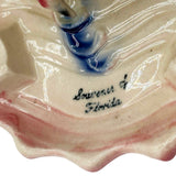 Rare 1948 "Soweru of Florida" Drinking Pink Flamingo Ceramic Ashtray