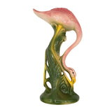 13" Tall MCM California Pottery Ceramic long-legged Flamingo Figurine