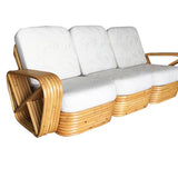 Paul Frank Style Six-Strand Square Pretzel Sectional Sofa