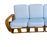 Four-Strand "Zig-Zag" Square Pretzel Four-Seat Sectional Sofa